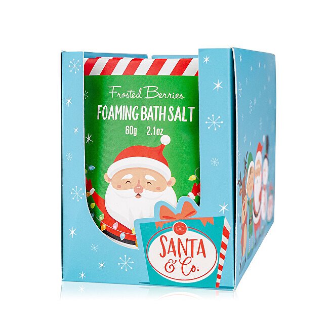 Pěnivá koupelová sůl Santa & Co. (Foaming Bath Salt) 60 g