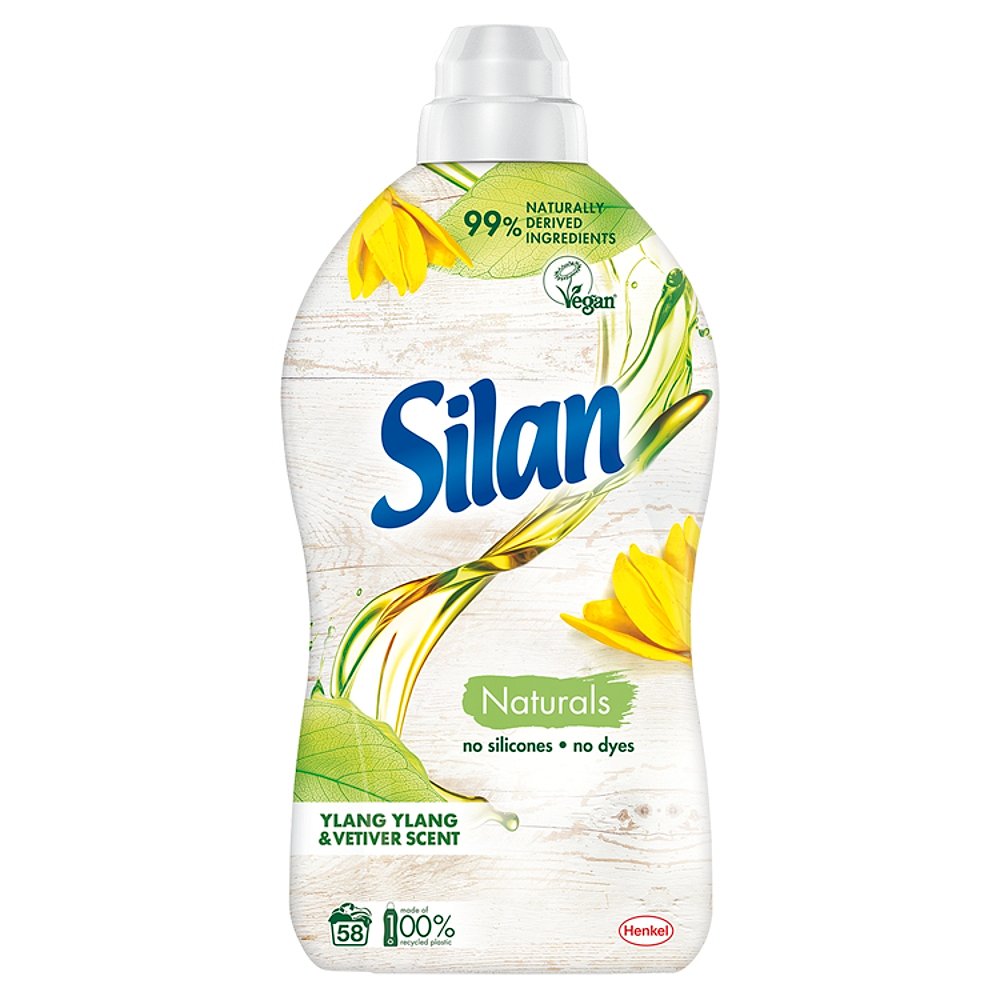 SILAN Naturals Aviváž Ylang&Vetiver 58 praní 1450 ml