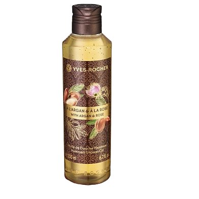 Yves Rocher Sprchový olej Argan & bio růže z Maroka 200ml