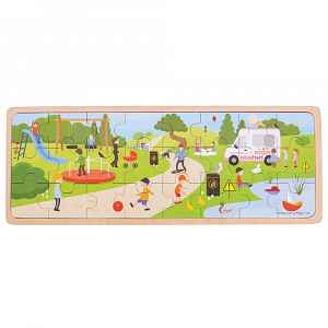 Bigjigs Toys Puzzle V parku