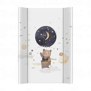 Ceba BABY Podložka přebalovací 2-hranná měkká (50x70) Basic Cosmic Bear