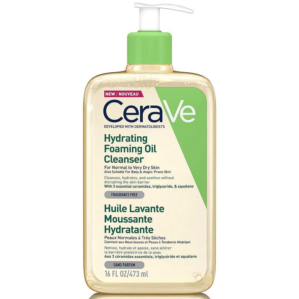 CERAVE Hydratační čisticí pěnící olej 473 ml