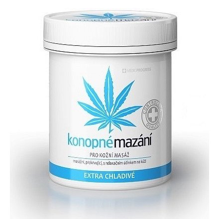 Konopné mazání Extra chladivé 250ml