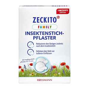 Zeckito Náplast  na kousnutí hmyzem  20 ks