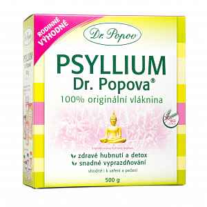 Psyllium indická rozpustná vláknina 500g Dr.Popov