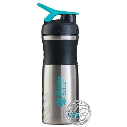 Blender Bottle Sport Mixer® nerezový Jméno: Sport Mixer® nerezový tyrkysové logo