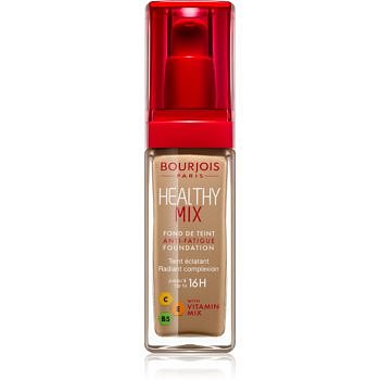 Bourjois Healthy Mix rozjasňující hydratační make-up 16h odstín 58 Caramel 30 ml