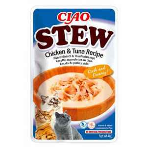 Churu Cat Ciao Stew Chicken&tuna Recipe 40g
