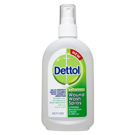 Dettol 0.2 % Antiseptický sprej dermální sprej roztok 1 x 100 ml