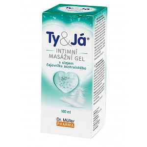 Dr. Müller Ty&Já Intimní masážní gel s olejem z čajovníku australského 100 ml