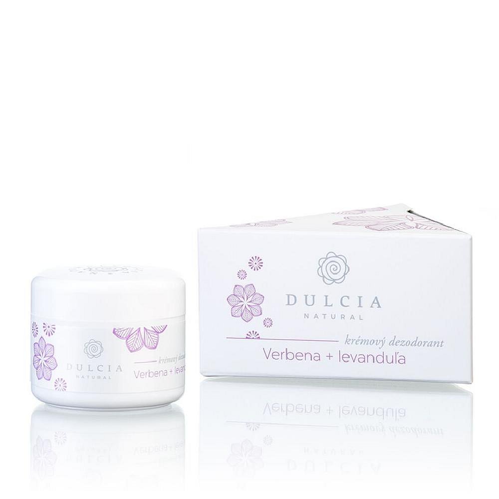 DULCIA  Natural krémový deodorant Verbena – levandule 30 g