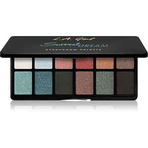 L.A. Girl Cosmetics Fanatic paletka očních stínů odstín Surreal Dream 12x1 g