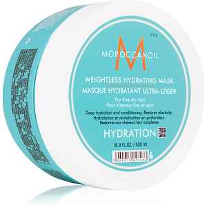 Moroccanoil Hydration Weightless Hydrating Mask hloubkově hydratační maska pro suché a křehké vlasy 500 ml