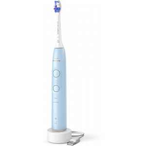Philips Sonicare 6100 HX7406/01 sonický zubní kartáček světle modrý