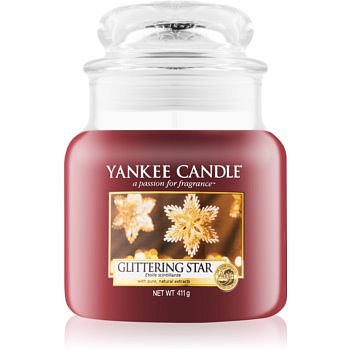 Yankee Candle Glittering Star vonná svíčka Classic střední 411 g