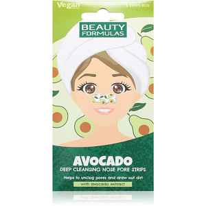 Beauty Formulas Avocado péče na rozšířené póry a černé tečky 6 ks