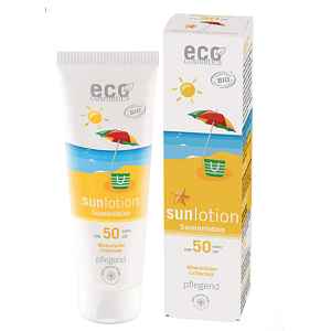 Eco Cosmetics Sun Lotion, opalovací mléko SPF 50, BIO, 125 ml