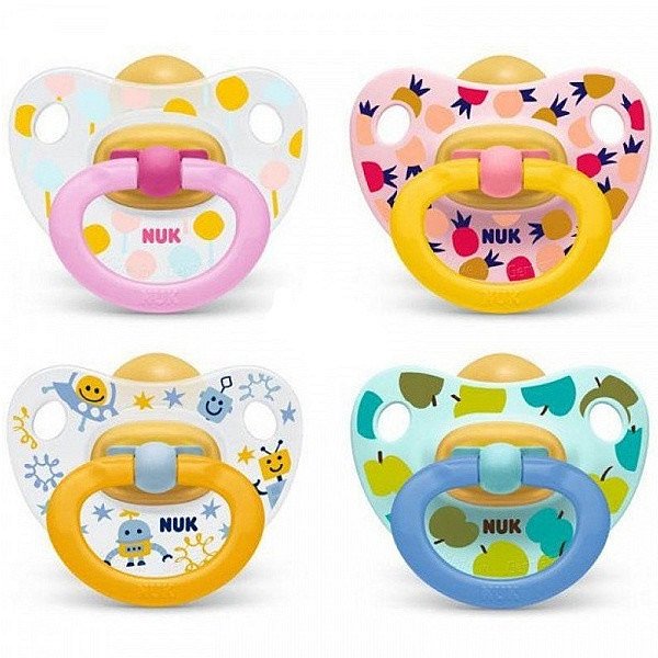 NUK Dudlík Happy Kids LA V1(0-6m) 1ks BOX 726012