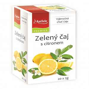 Apotheke Zelený čaj s citronem 20x2g n.s.