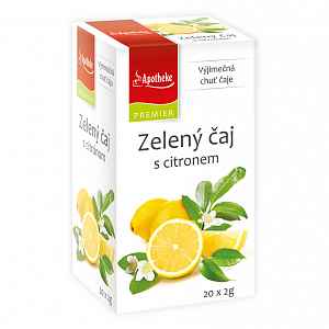 Apotheke Zelený čaj s citronem 20x2g n.s.