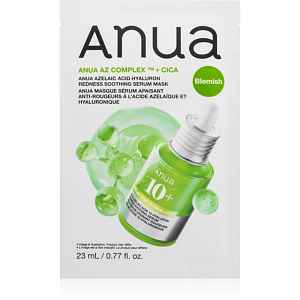 Anua Azelaic Acid Redness Soothing Serum Mask zklidňující plátýnková maska proti začervenání pleti 23 ml
