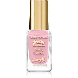 Barry M Gelly Hi Shine Rose Tinted lak na nehty odstín Blushed 10 ml