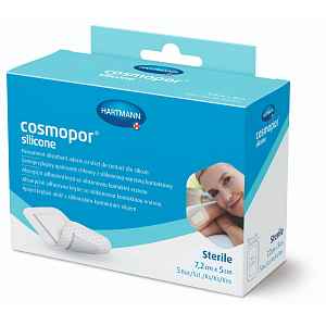 Cosmopor Silicone 7,2 x 5 cm 5 ks