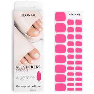 NEONAIL Easy On Gel Stickers nálepky na nehty s použitím UV/LED lampy odstín P02 32 ks