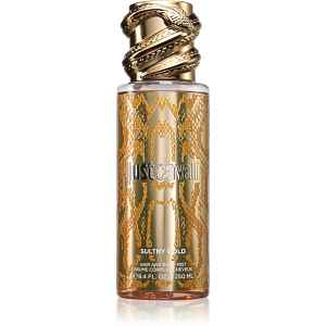 Roberto Cavalli Just Cavalli Sultry Gold parfémovaný sprej na tělo a vlasy pro ženy 250 ml