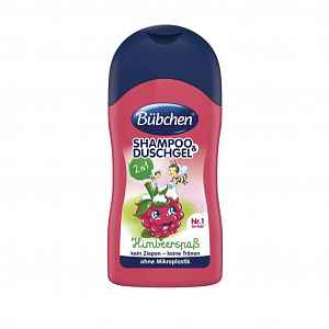 Bübchen Kids Šampon a sprchový gel MALINA 50 ml