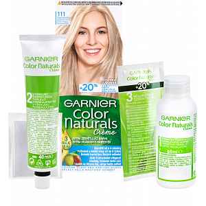 Garnier Color Naturals Crème extra zesvětlující barva superzesvětlující popelavá blond 111