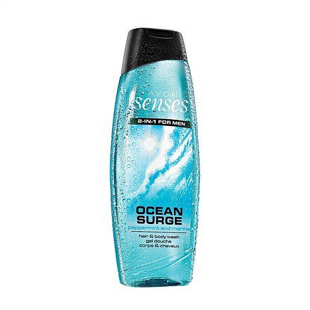 Avon Sprchový gel pro muže Ocean Surge Senses 500 ml