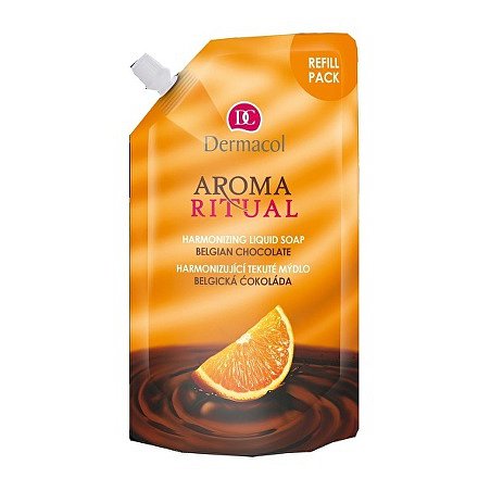 Dermacol Aroma Rituals tekuté mýdlo belgická čokoláda 500ml náplň