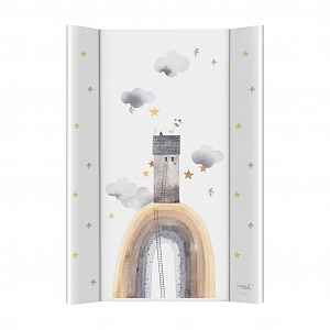 Ceba BABY Podložka přebalovací 2-hranná měkká (50x70) Basic Rainbow Home