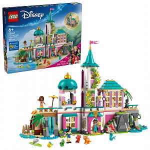 LEGO Disney 43267 Hrad princezen a královští domácí mazlíčci