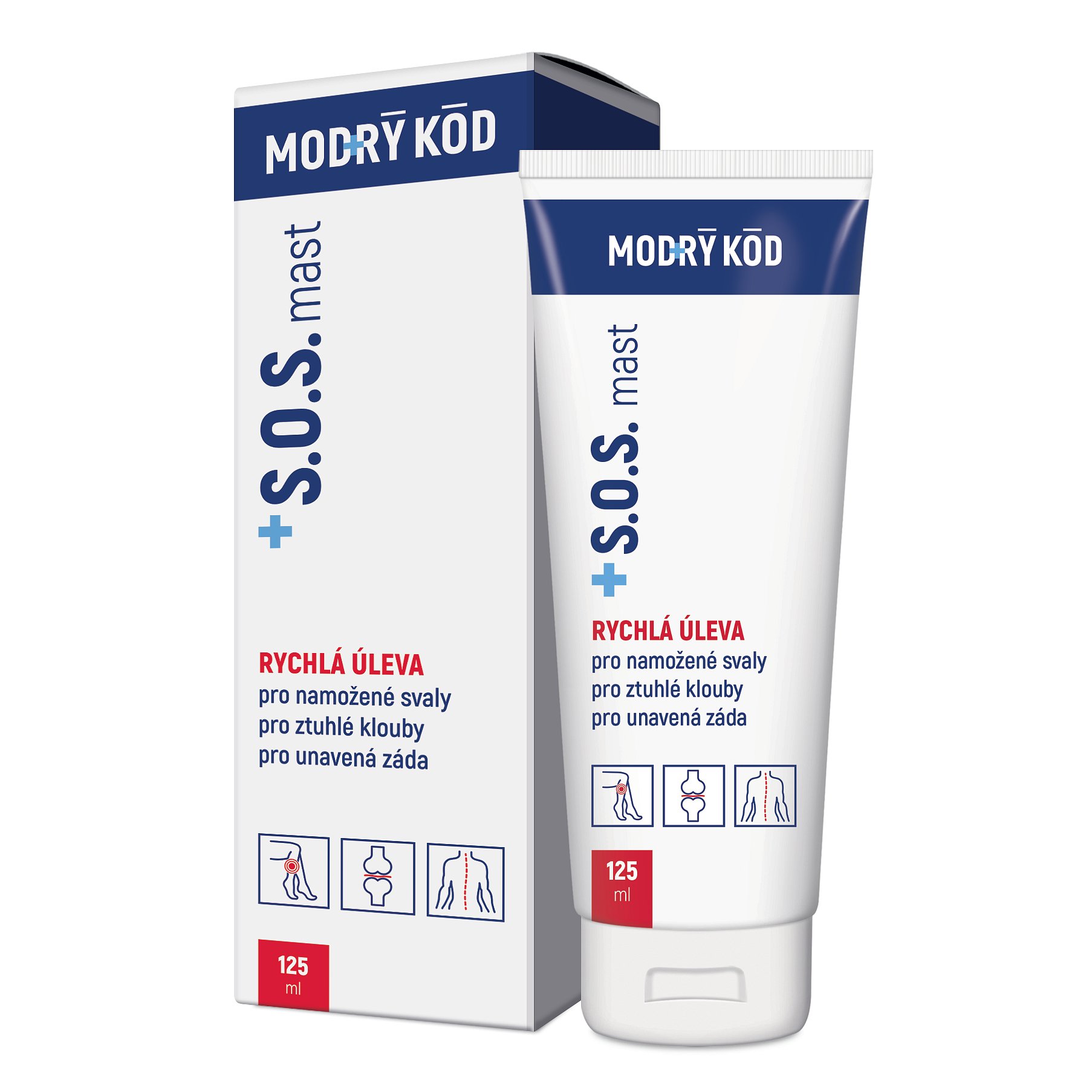 Modrý kód S.O.S. mast 125ml