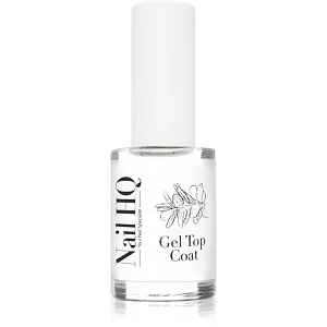Nail HQ Gel Top Coat vrchní lak na nehty bez použití UV/LED lampy 10 ml
