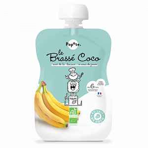 Popote BIO Svačinka z kokosového mléka s banánem 6m+ 100 g