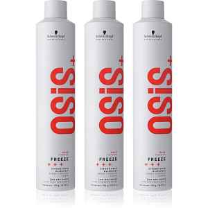 Schwarzkopf Professional Osis+ Freeze lak na vlasy se silnou fixací výhodné balení