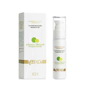 YESforLOV Lubrikační gel ALLOVER ananas / zelený čaj