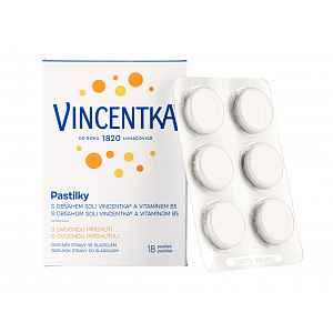 Vincentka Ovocné pastilky 18 ks