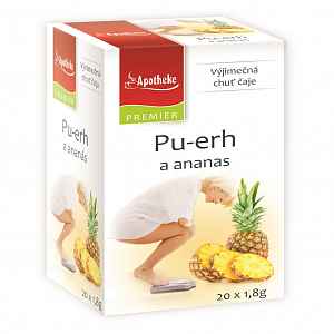 Apotheke Pu-erh a ananas čaj 20 x 1.8g n.s.