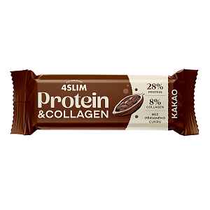 4SLIM Tyčinka protein&collagen kakao 35 g