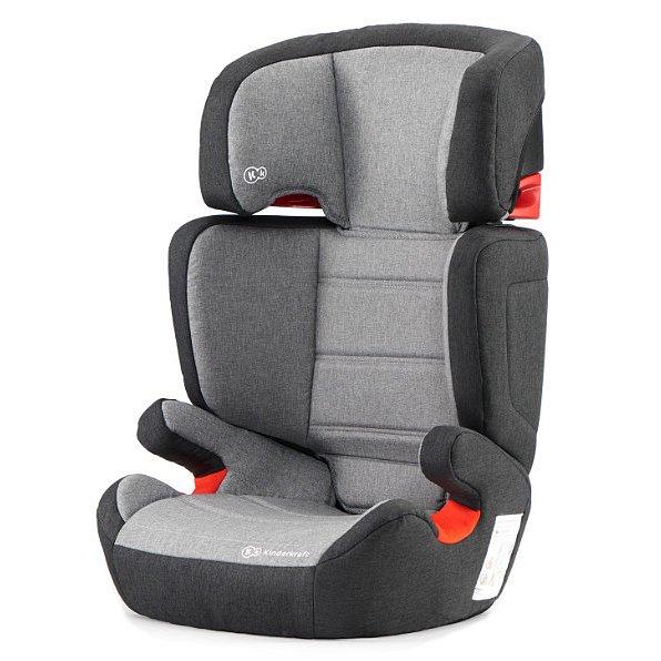 Autosedačka Junior Fix Isofix Black / Gray 15-36kg Kinderkraft 2019