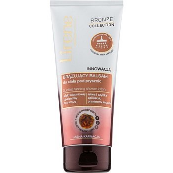 Lirene Bronze Collection bronzující sprchové mléko odstín Light 200 ml