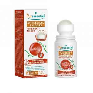 PURESSENTIEL Pure Heat Roll-on na svaly a klouby 75 ml