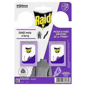 RAID S vůní levandule Proti molům 2 kusy