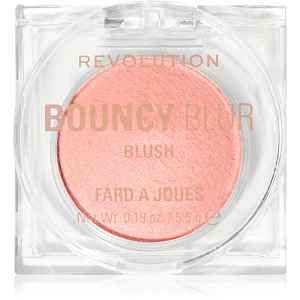 Revolution Bouncy Blur rozjasňující tvářenka odstín Light as a Cloud Peachy Pink 5.5 g
