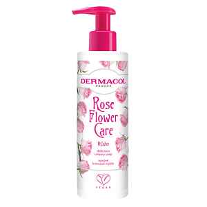 Flower Care mýdlo na ruce   růže Dermacol - Oficiální e-shop Dermacol