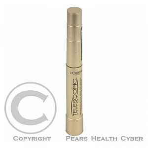 L´Oreal Paris Mascara Telescopic Black  8ml Odstín Black černá